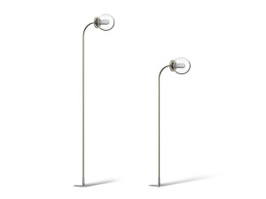 Стальной и стеклянный светодиодный световой столб