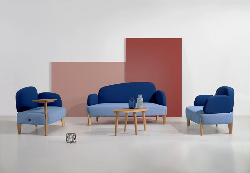 Fenabel 2-местный тканевый диван Stone Mp.1826 - Вид №2