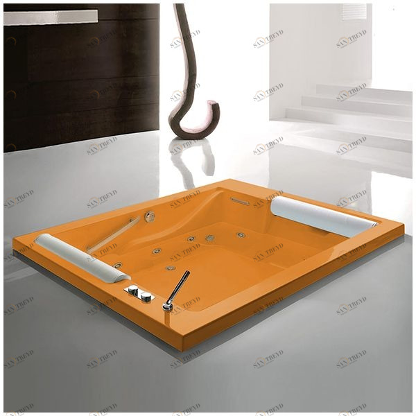 Ванна с гидромассажем оранжевая Gruppo treesse Bis STXV529BO