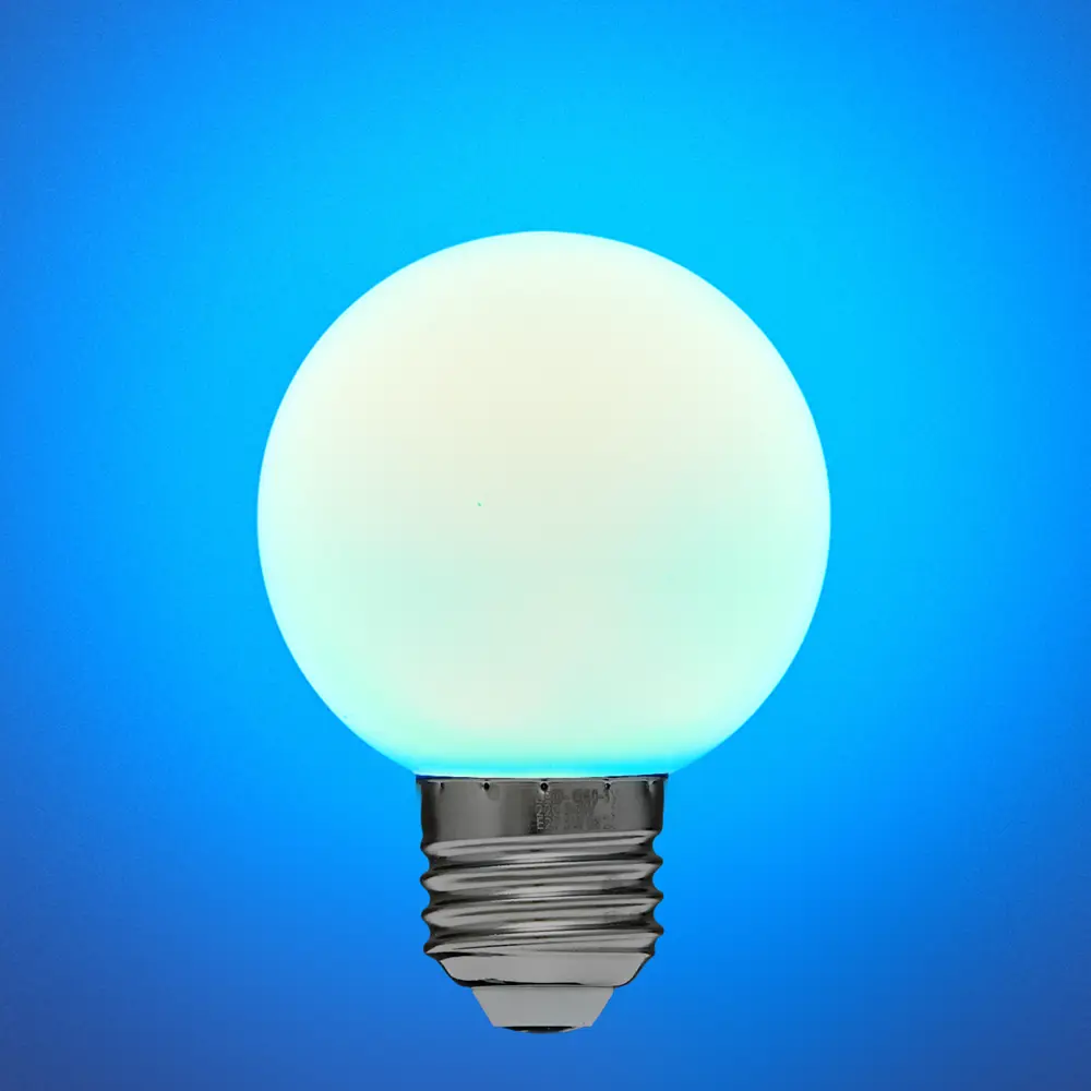 Светодиодная лампа Volpe шар синяя E27 3Вт для интерьера 82656910 STLM-0032969