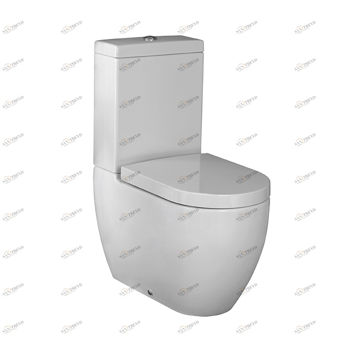 Регулируемый выпускной поддон C / C с крепежным комплектом 100041212 - N420150000.  Arquitect NOKEN 100048261  WHITE