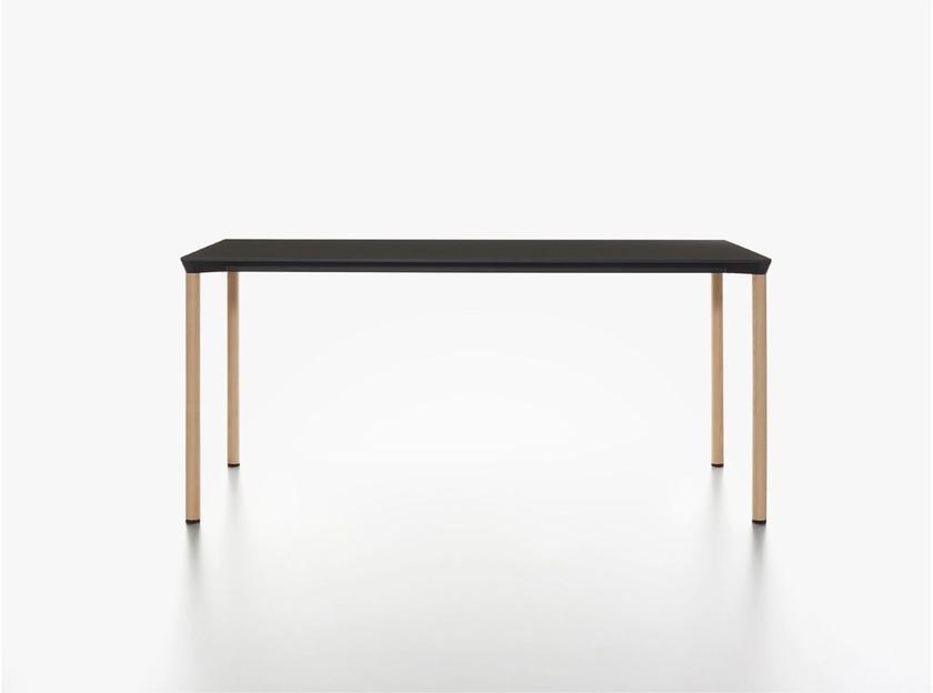 Plank Штабелируемый прямоугольный стол из hpl Monza 9208-01 - Вид №1