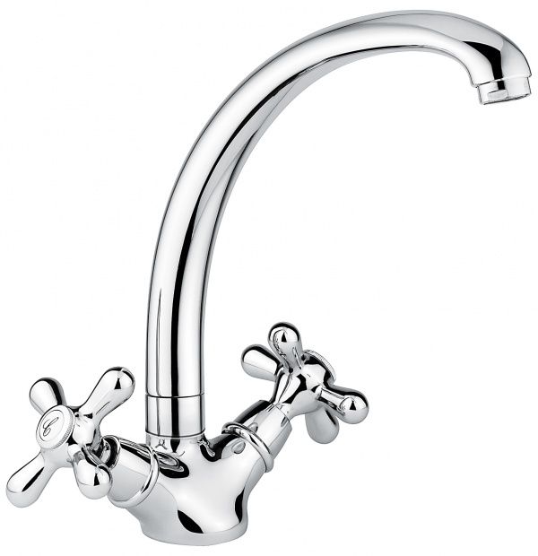 12717OR Смеситель Deco Classic для кухни, цвет золото EMMEVI Decò classic