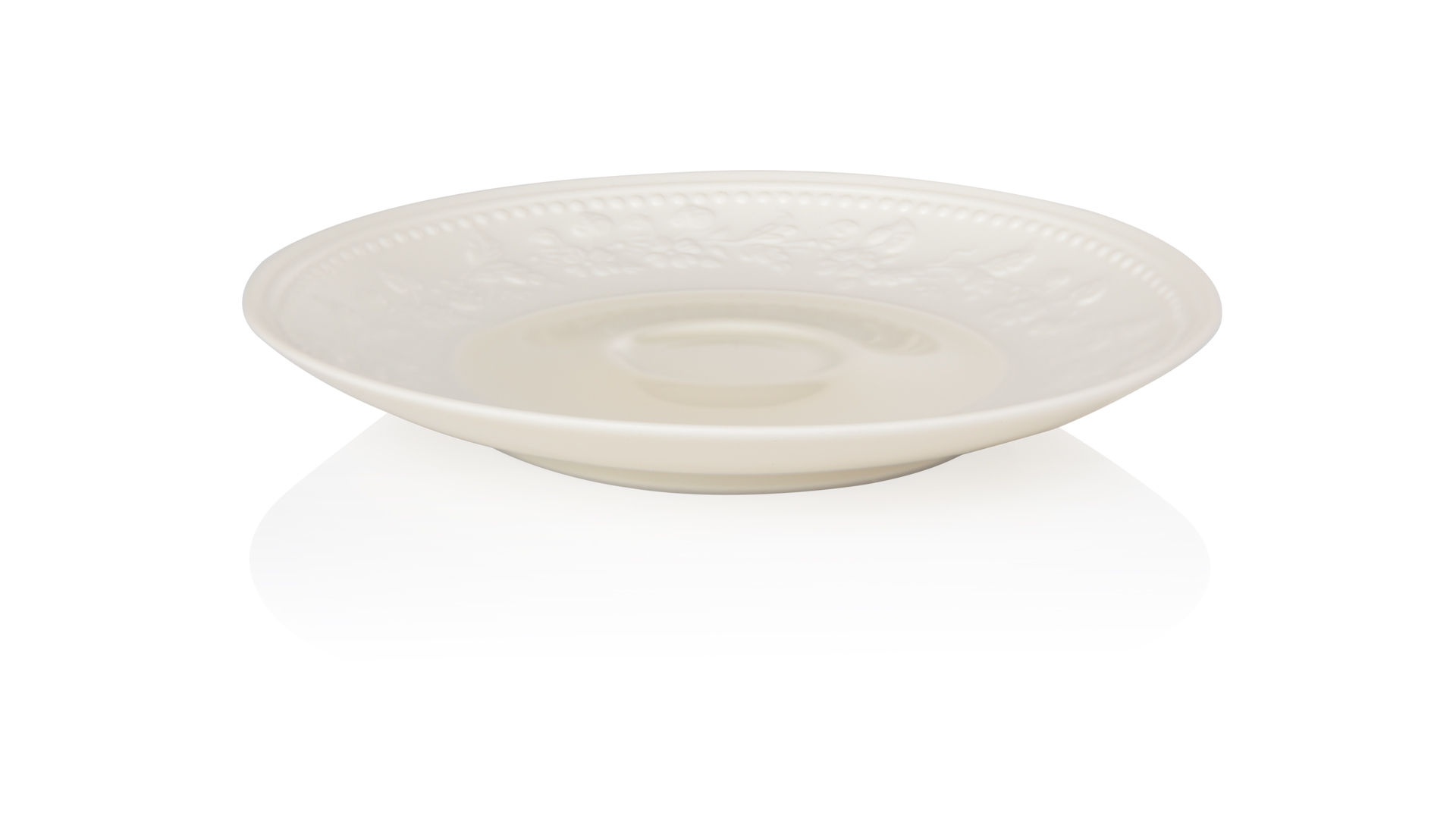 10523393 JL Coquet Чашка чайная с блюдцем 160мл "Джорджия Айвори" Фарфор  - Вид №3