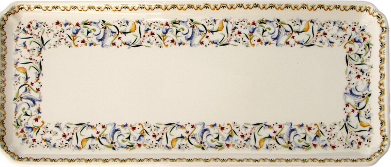 92392 Gien Блюдо прямоугольное Gien Тоскана 38см, фаянс Фаянс 