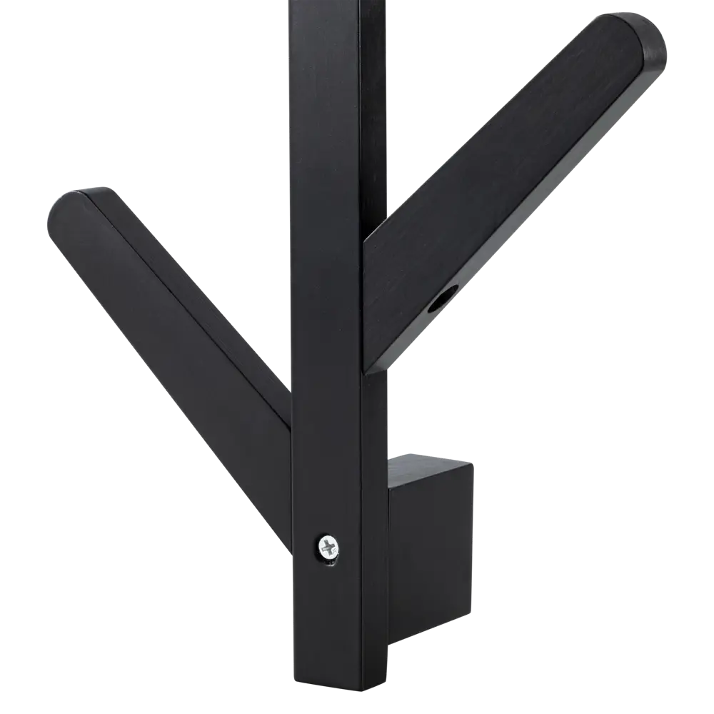 Wooden tree wall hook pine black KONSENSA STLM-2190137 - Вид №3