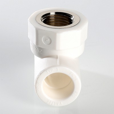 VTp.732.0.02005 Фитинг полипропиленовый – тройник с переходом на внутреннюю резьбу Valtec 20 мм х 3/4"  - Вид №2