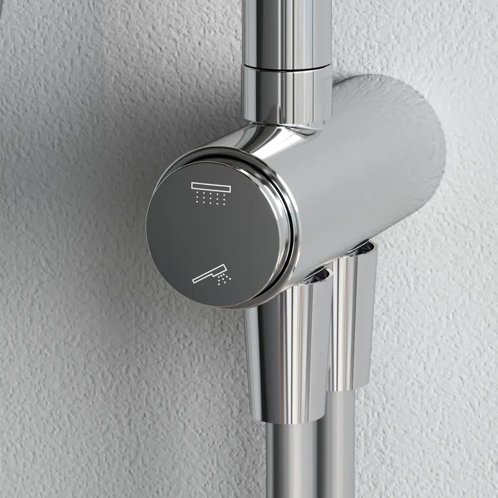 Душевая система AM.PM Flash — стильный душ с верхней лейкой 89346516 STLM-0986473 - Вид №10