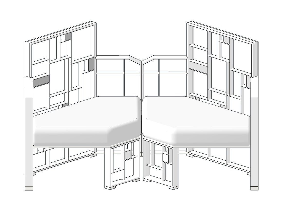 Латунное кресло с подлокотниками Galbiati Exclusive Interiors ARCH-00031287 - Вид №5