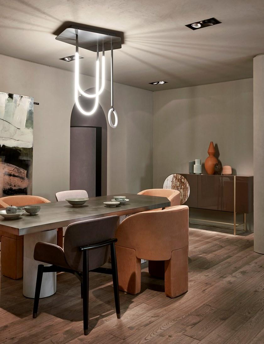 BAXTER Стеклянный потолочный светильник прямого света sun-id-1500791 - Вид №3