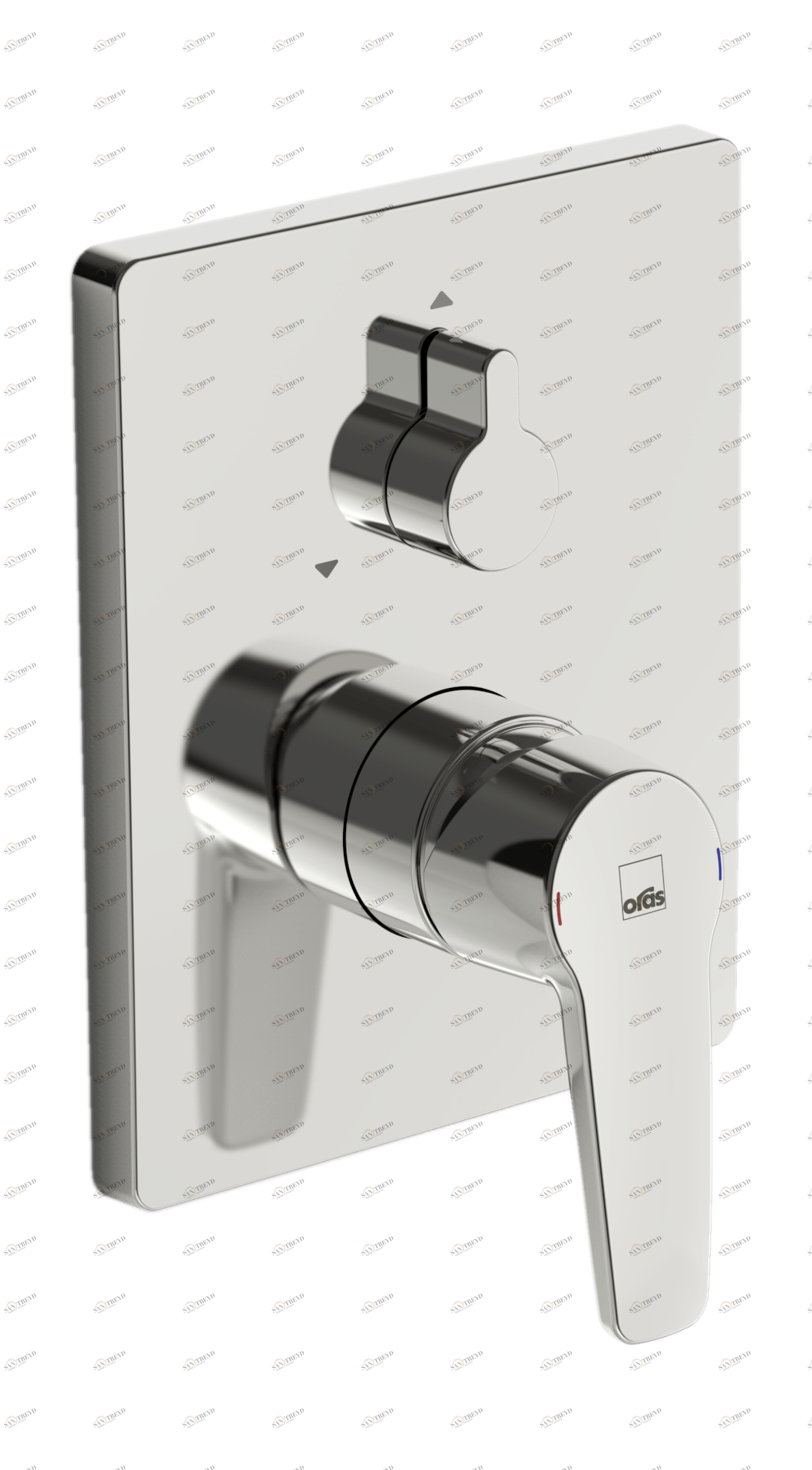 Oras 3988 Панель смесителя для ванны и душа 3988 Saga Хром 