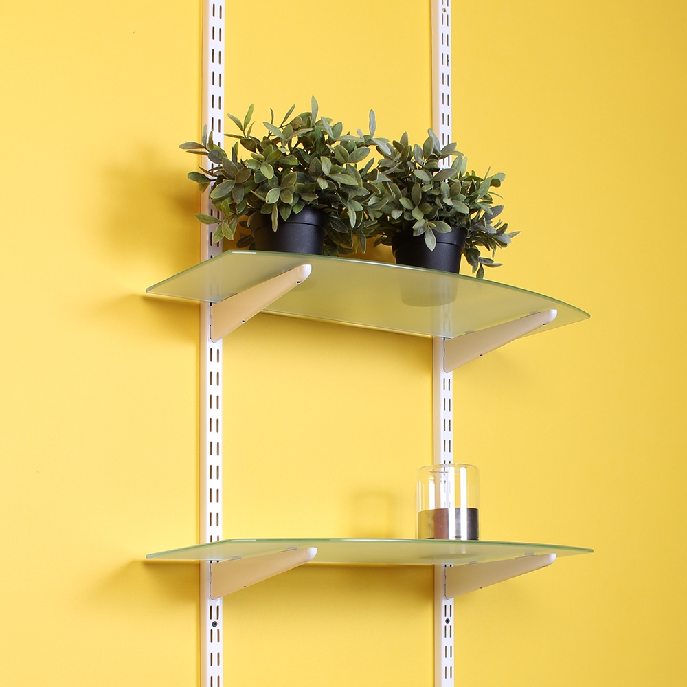 Стеновая стойка двухпазная , 500x26x17 мм, белый LJPS0489 Public Steel Россия  - Вид №3