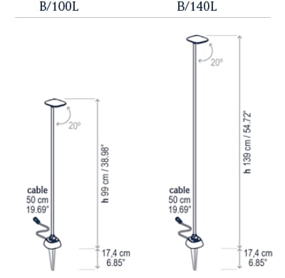 Светодиодный световой столб Bover птичка ARCH-00083764 - Вид №5