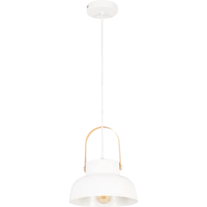 Подвесной светильник Lumin Arte PL05, 1 лампа, 4 м², цвет белый металлик