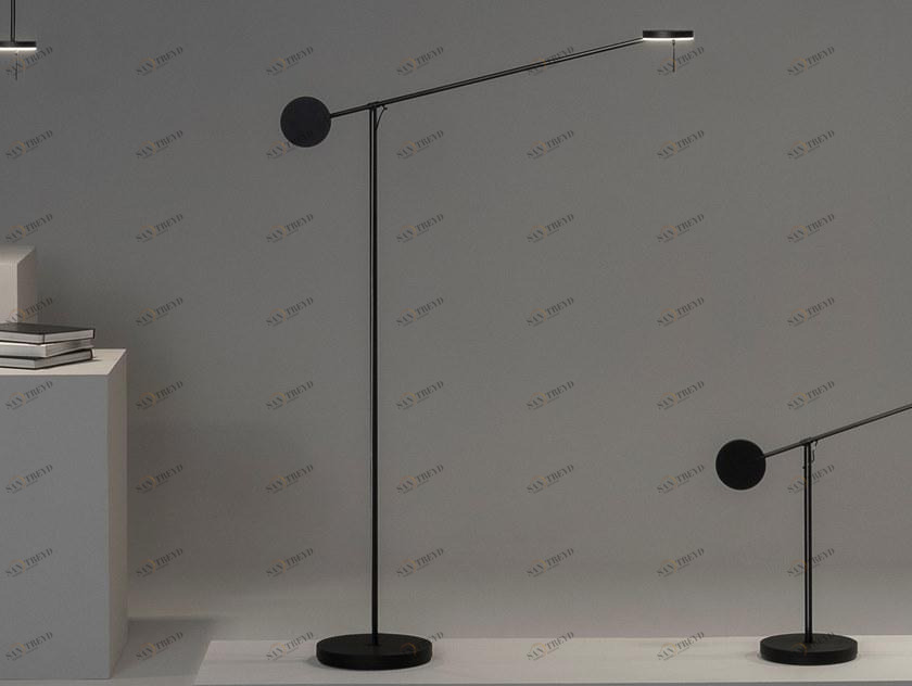 Регулируемый светодиодный торшер из стали Invisible Santreyd sun-id-1456193