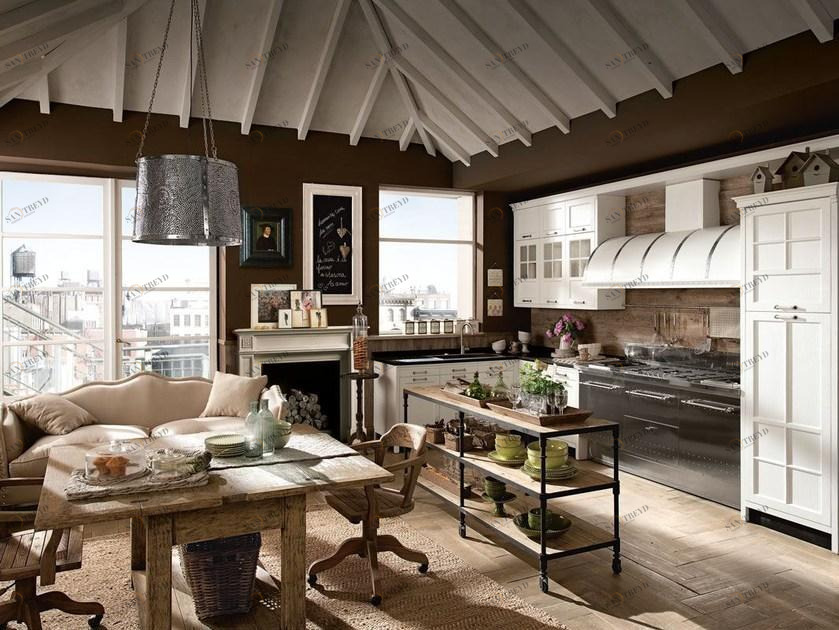 Marchi Cucine Лаковая встроенная кухня Kreola sun-id-1358790