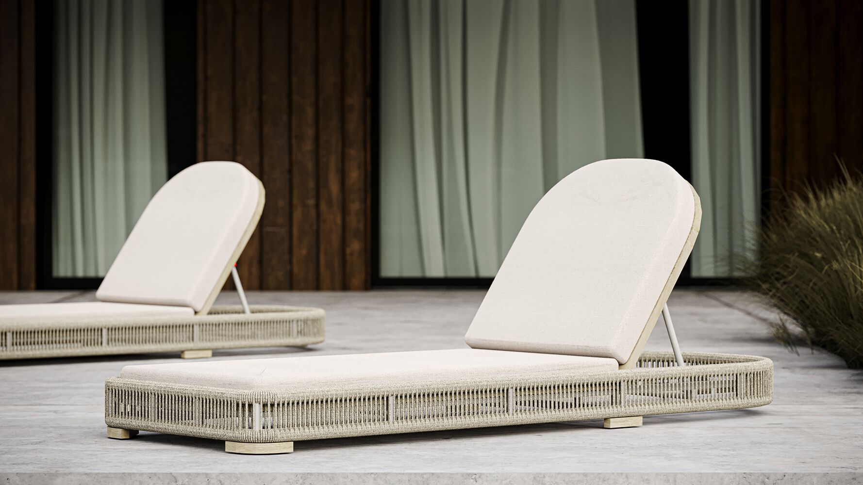 Шезлонг с откидной спинкой SNOC Ralph ARCH-00039767 - Вид №3