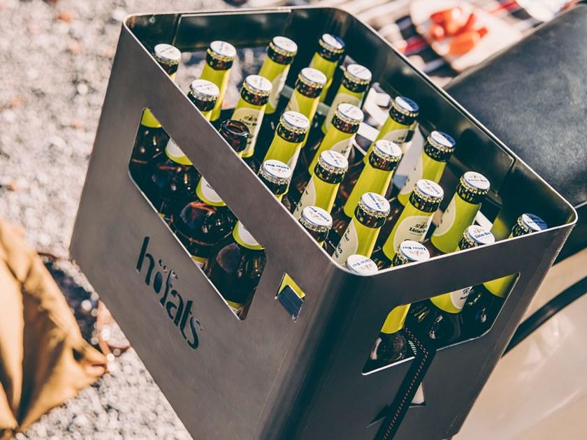 höfats Огненная чаша / держатель для бутылок из стали Corten ™ Beer box 070101 - Вид №6