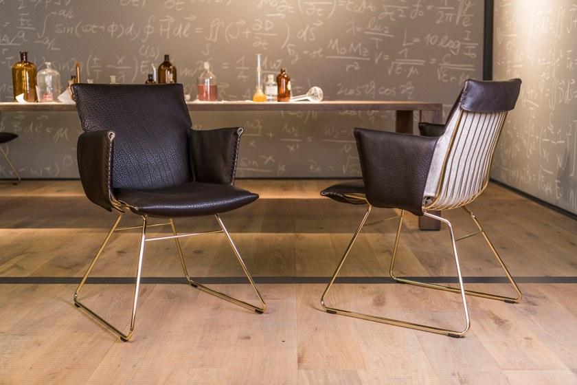 de Sede Кожаное кресло с салазками и подлокотниками sun-id-1474310 - Вид №5