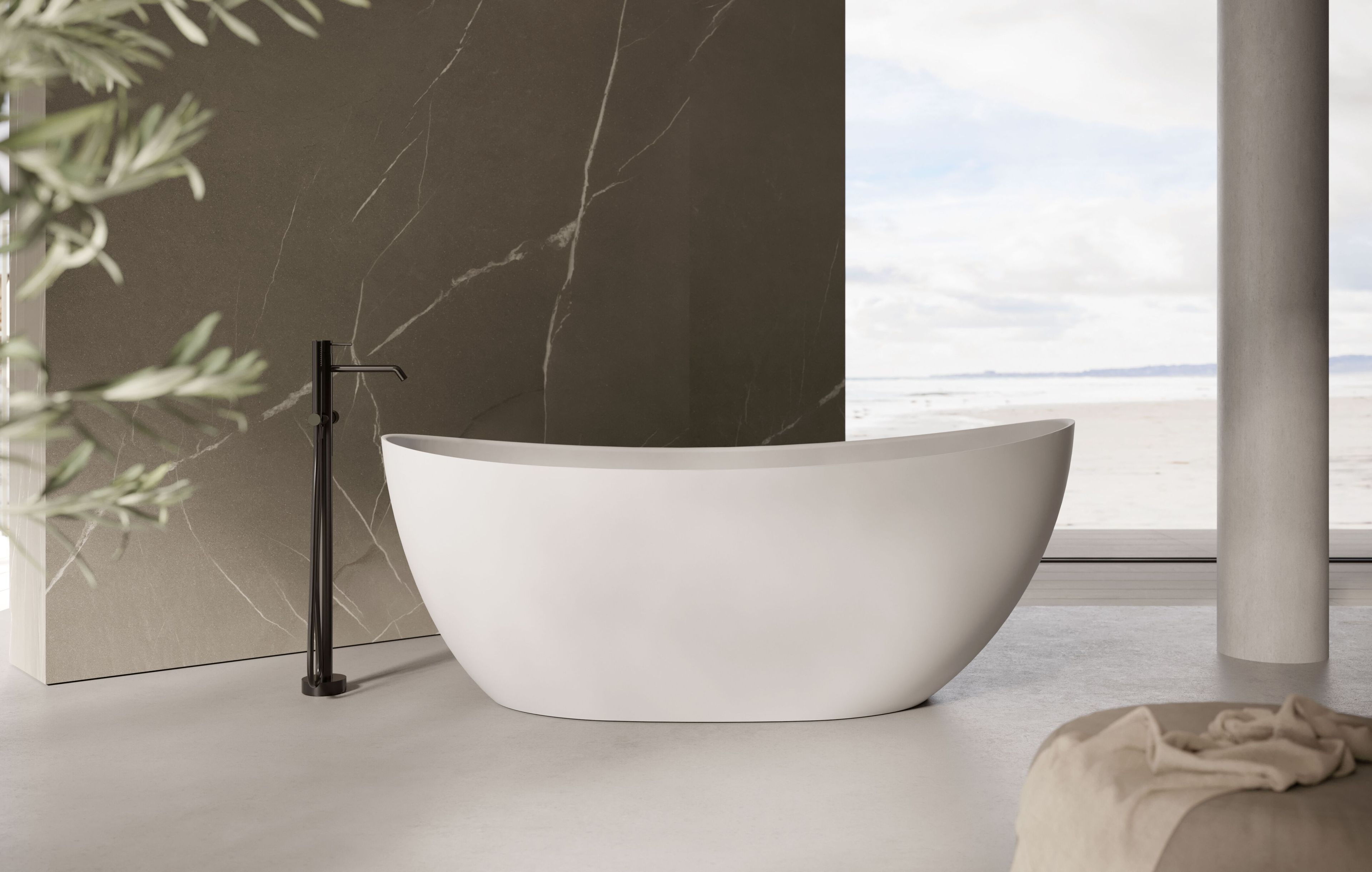 Овальная ванна в центре комнаты DISENIA SEVEN ARCH-00054955 - Вид №1