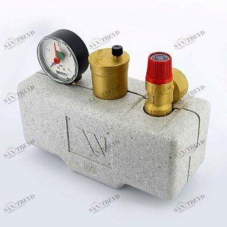 Группа безопасности котла WATTS KSG 30 ISO 3 бар 100 кВт с теплоизоляцией сталь 10005204