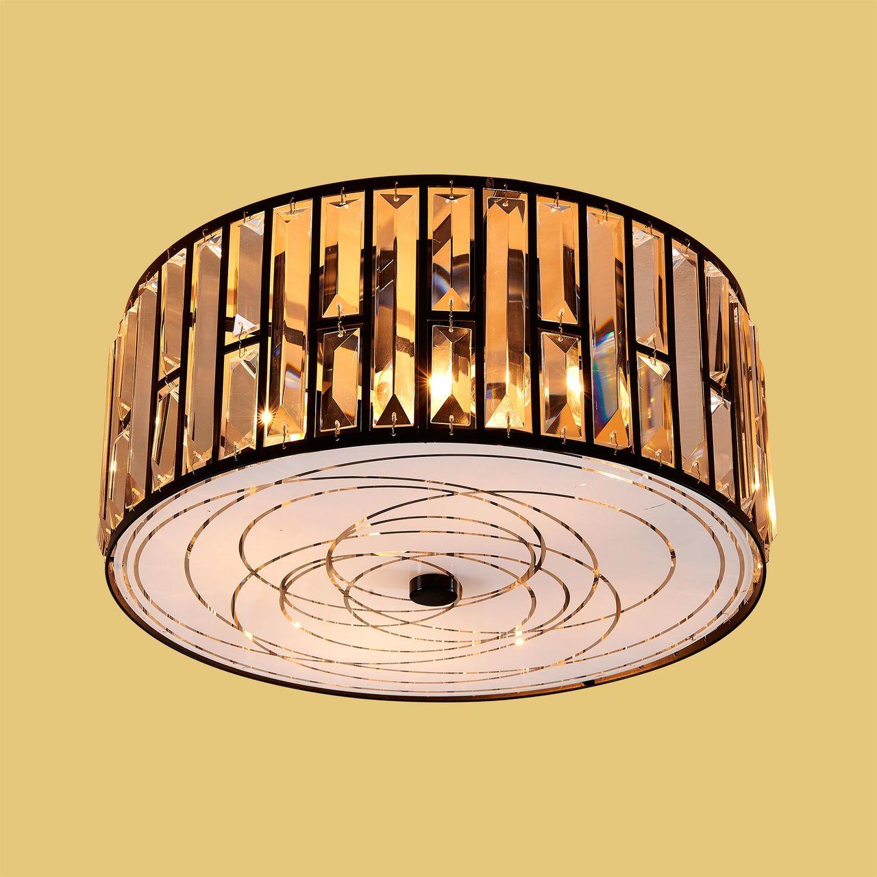 Потолочный светильник Citilux Гермес CL331151 CITILUX ГЕРМЕС 201593 Коричневый;прозрачный  - Вид №1