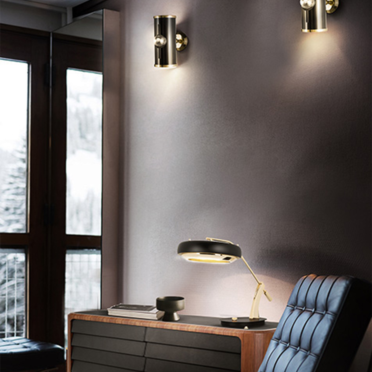 Настольные лампы Carter Desk Table Covethouse DELIGHTFULL  - Вид №1