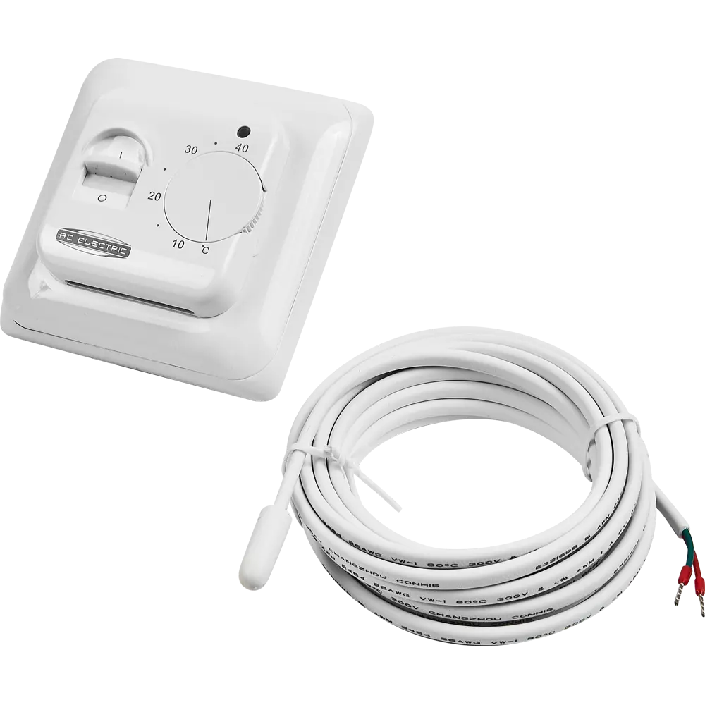 Терморегулятор AC Electric для систем теплого пола с механическим управлением 89346616 STLM-0941372 - Вид №2