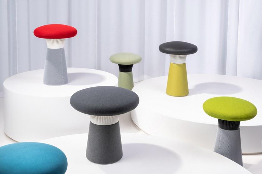 LD Seating Низкий табурет из ткани Funghi Funghi-n1 50/46 - Вид №4