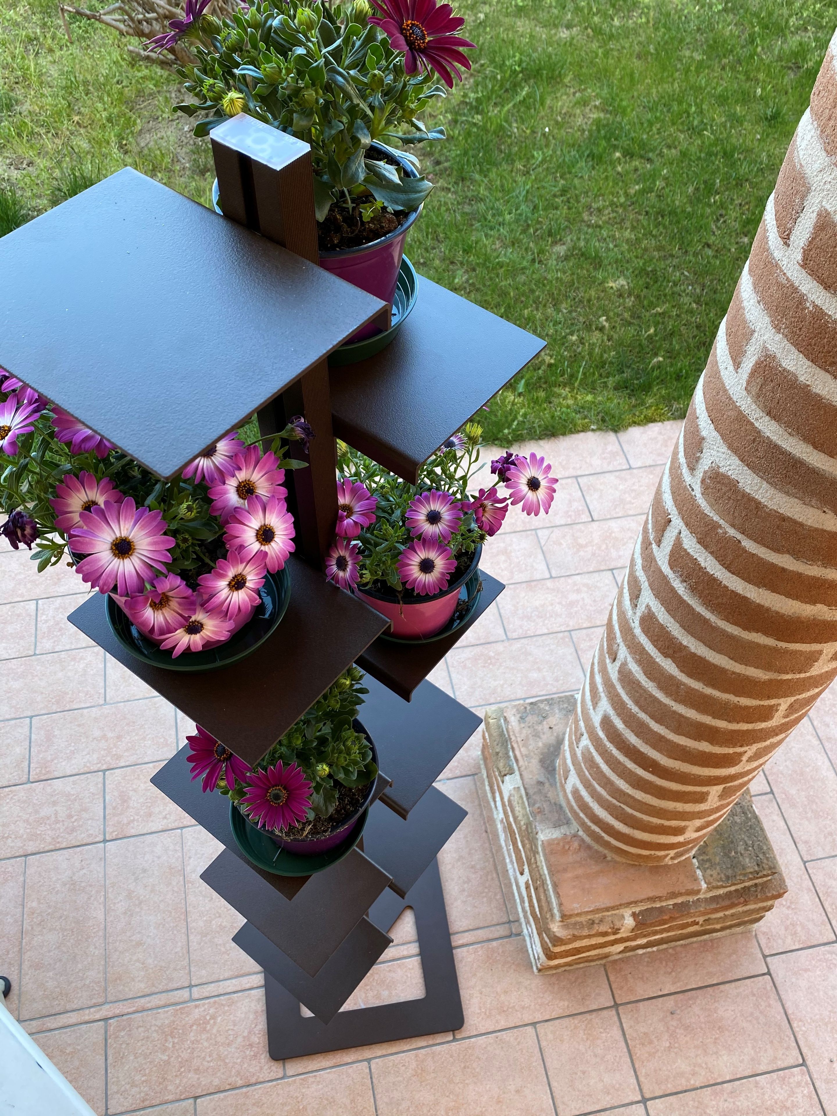 Книжный шкаф / держатель для банок из листового металла STUDIO T InUno ARCH-00132535 - Вид №8