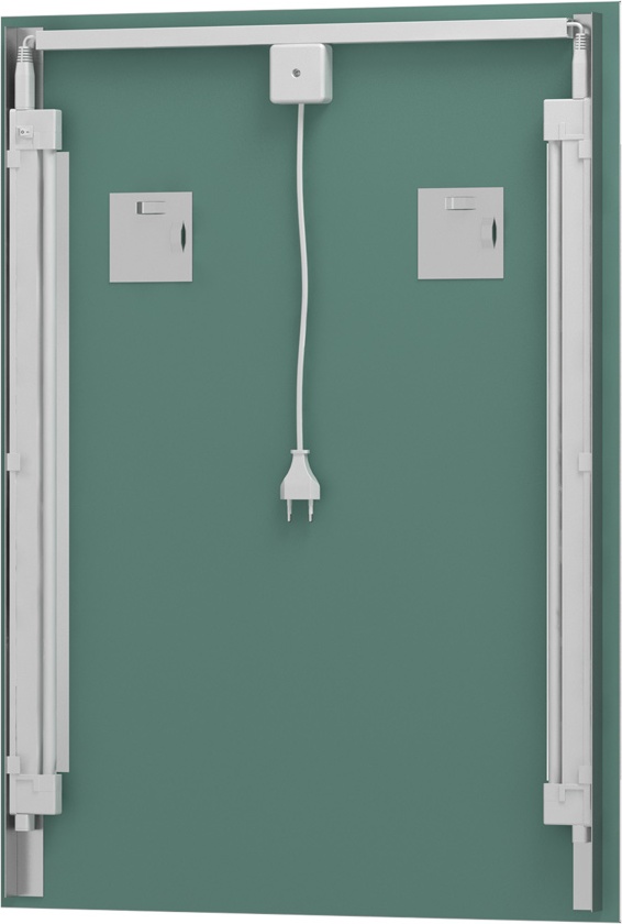 BY 2016 Зеркало с 2-мя встроенными LUM-светильниками 40 W EVOFORM Lumline - Вид №2