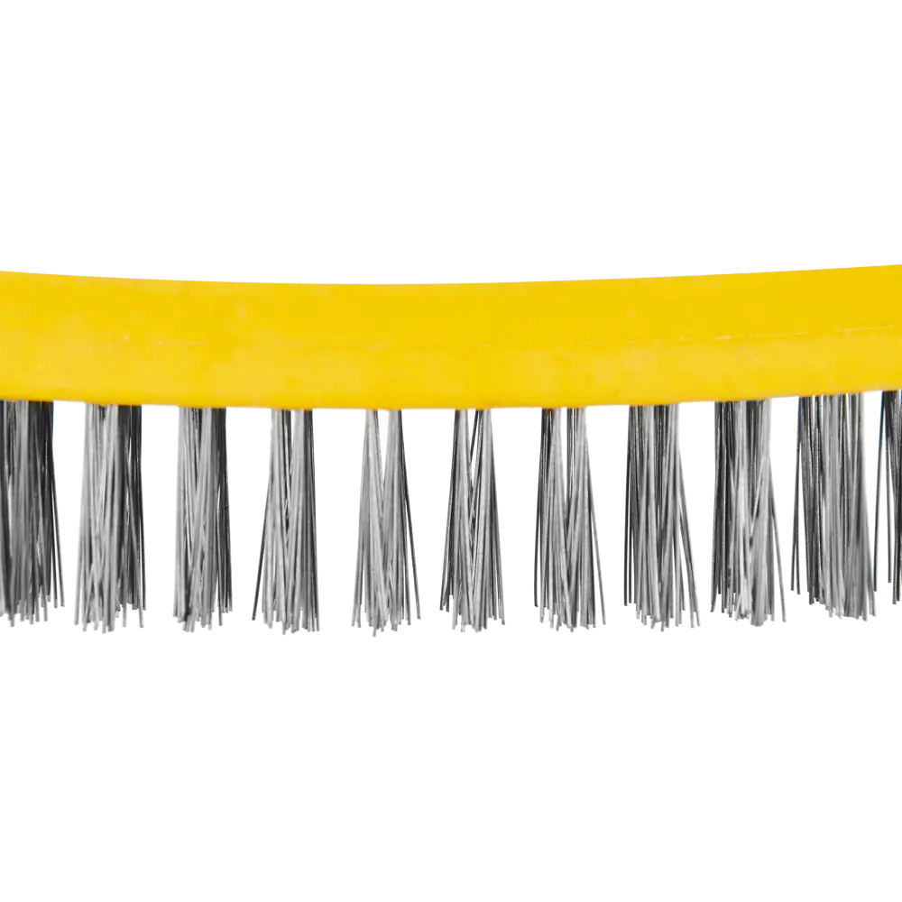 Щетка по металлу пятирядная Спец пластиковая ручка 275 мм STLM-2188814 - Вид №1