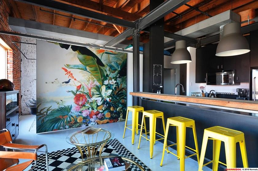 BARRISOL Акустическая натяжная стена с подсветкой из ткани для интерьера sun-id-1483202 - Вид №5