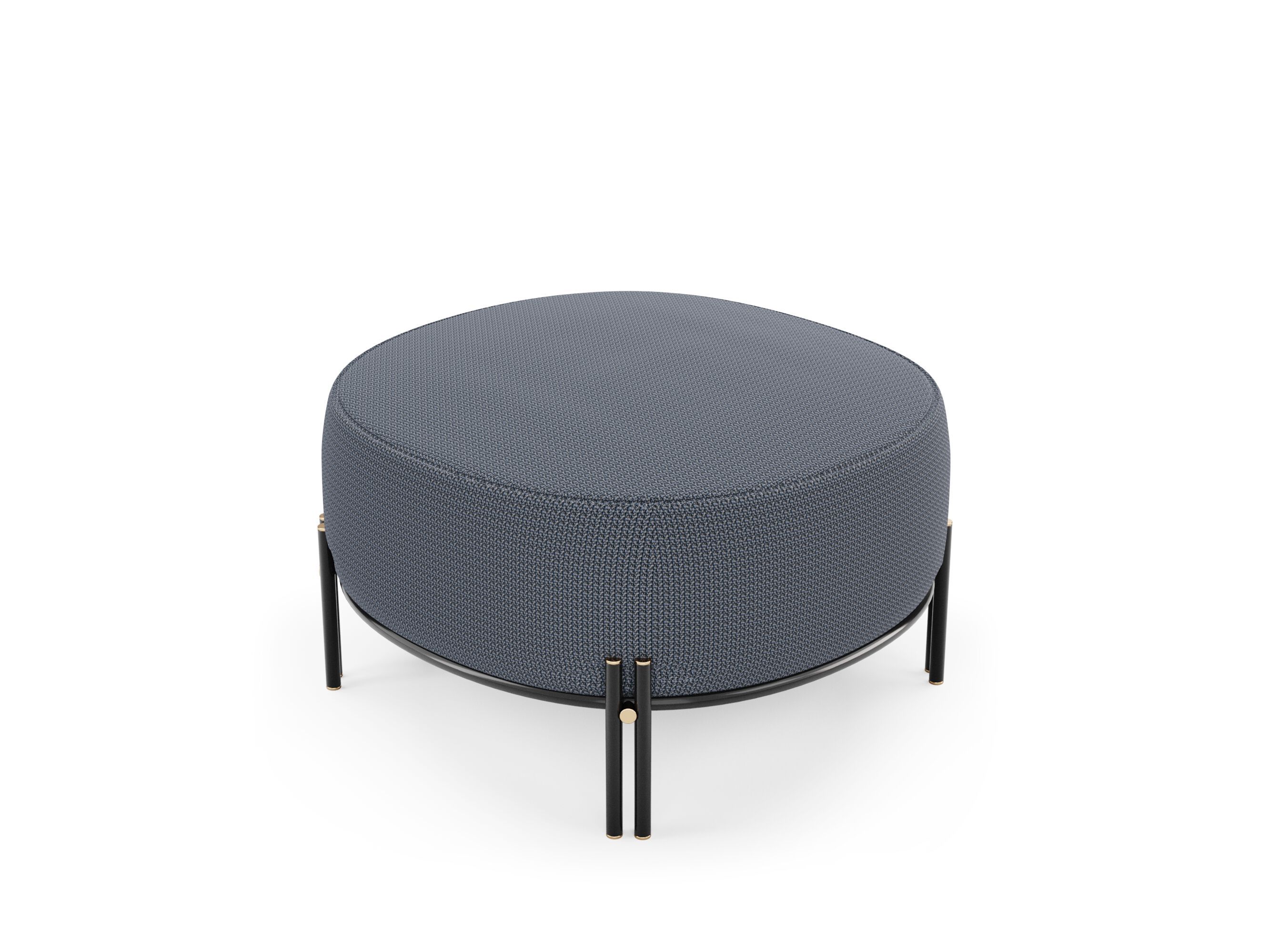 Круглый пуф из ткани PRADDY Natur ARCH-00043791 - Вид №1