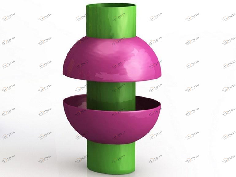 altreforme Алюминиевая ваза Festa mobile, parigi anni venti sun-id-1403217