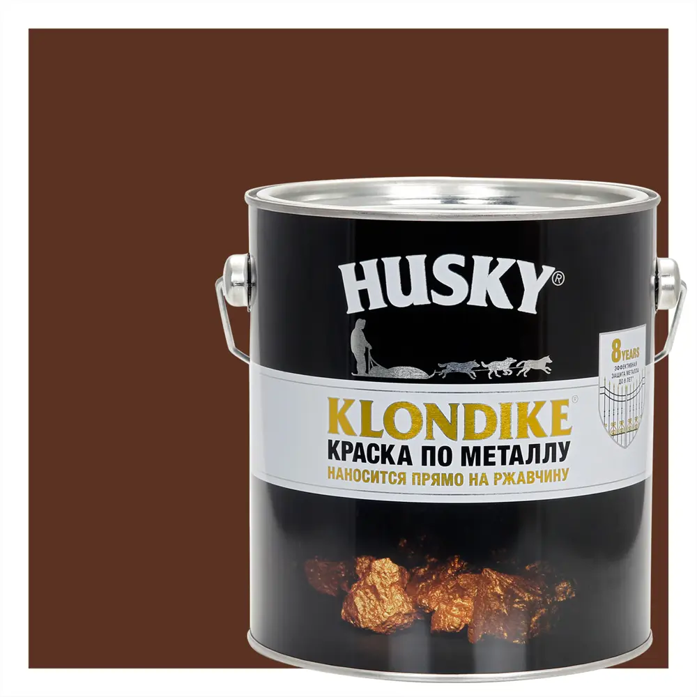 Husky Klondike - Антикоррозийная краска по металлу с эффектом 3 в 1 84391749 STLM-0049006