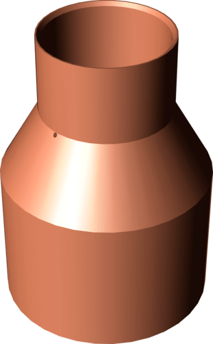 594 190 Модель 95243 Трубопроводные системы  Фитинги для пайки  Редукционные переходники Santreyd  - Вид №2