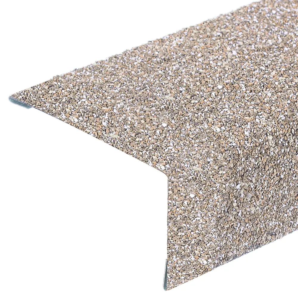 82635375 Наличник оконный гранулят Hauberk 1.25 м. серо-бежевый STLM-0032428 ТЕХНОНИКОЛЬ 