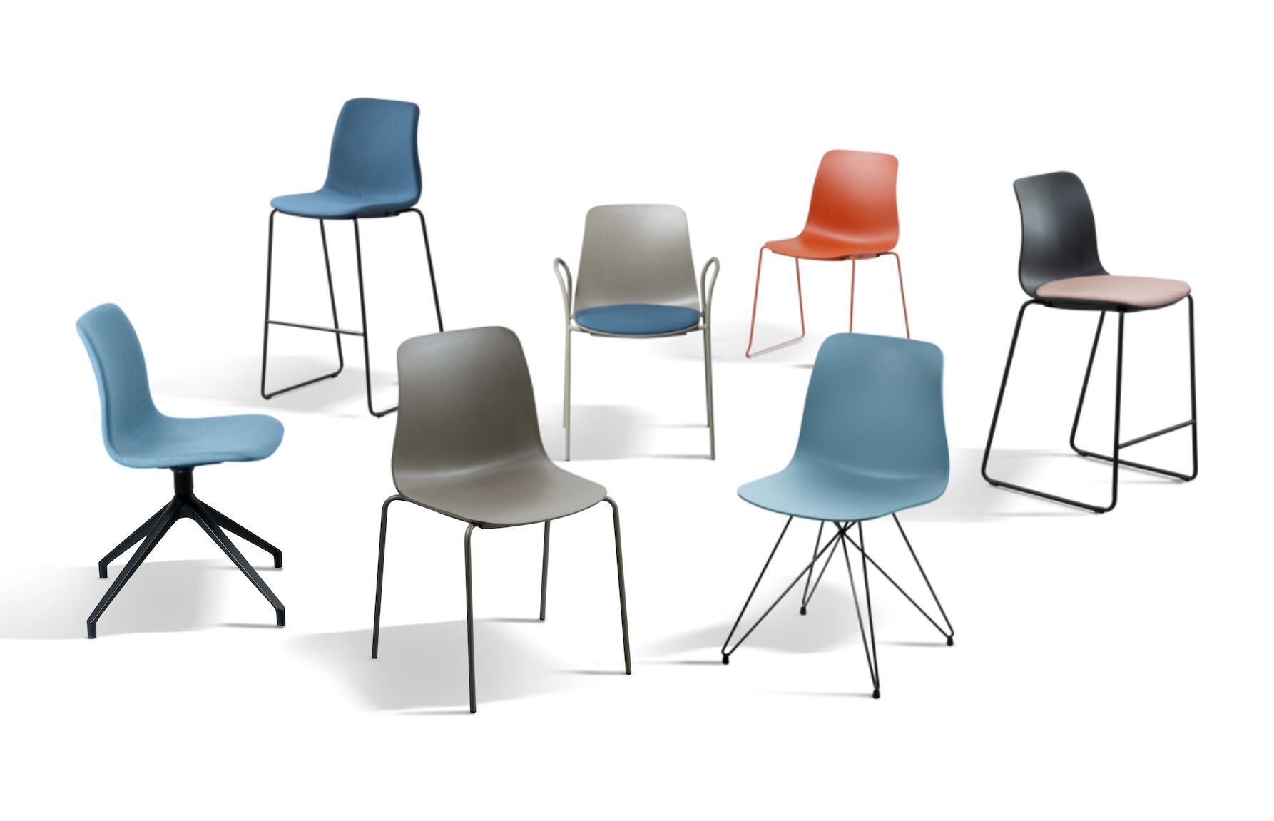 Стул из инженерного пластика с решетчатой конструкцией GABER Unik ARCH-00143314 - Вид №2