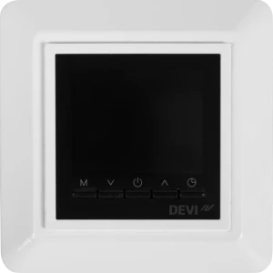 Терморегулятор для теплого пола Devireg Classic электронный программируемый цвет белый 82021916 STLM-2105576