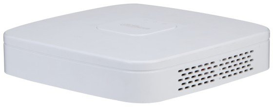 DHI-NVR2104-P-I_LI32111CT00 4-канальный ip-видеорегистратор с poe, входящий поток до 80мбит/с; сжатие: h.265+ h.265 h.264+ h.264 mjpeg; разрешение записи до 12мп; накопители: 1 sata iii до 6тбайт; воспроизведение: 4кн@1080p 1кн@8мп; видеовыходы: 1 hdmi 1 Santreyd  - Вид №1