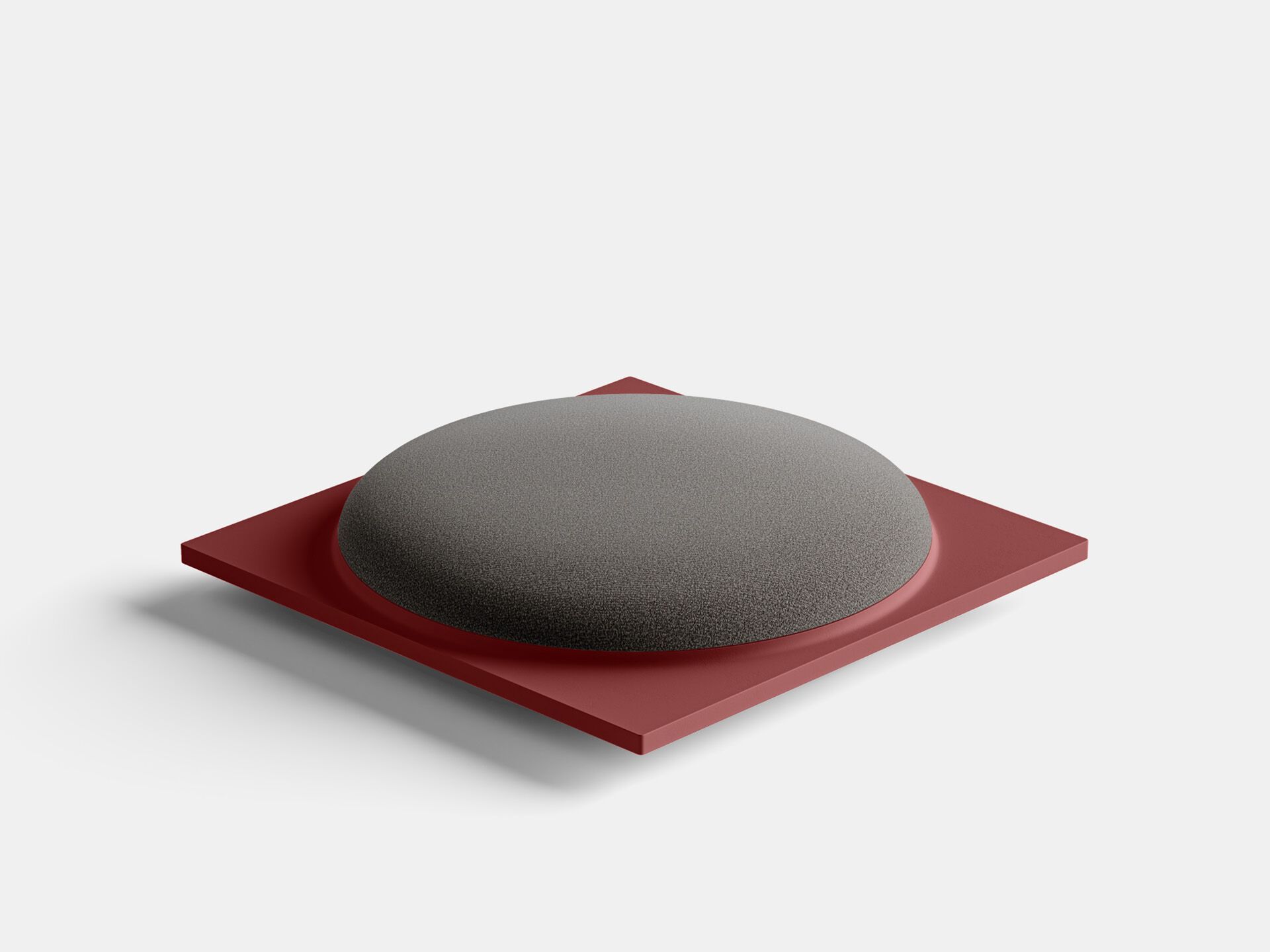 Бетонный квадратный пуф PULKRA купол ARCH-00069173 - Вид №24