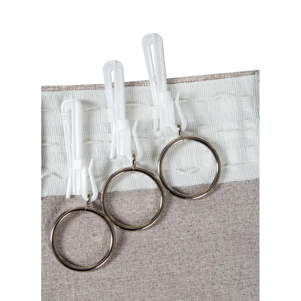 Штора на ленте Мари 200x270 см цвет бежевый СТОЛИЦА ТЕКСТИЛЯ STLM-2014327 - Вид №4