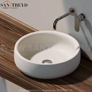 BN46A9003 Накладная раковина на столешницу  круглая Ceramica Flaminia Bonola