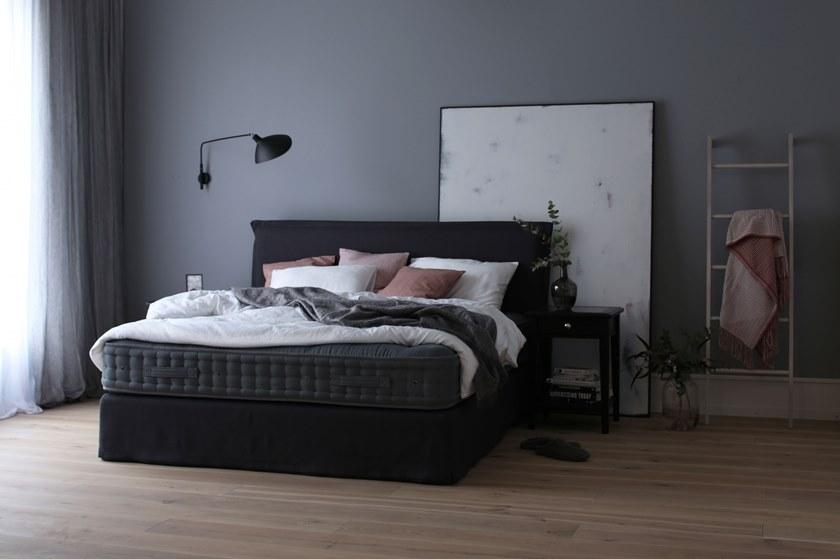 Heavens Двуспальная кровать из ткани с мягким изголовьем Leila sun-id-1412766 - Вид №5