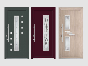 Входная дверь из ПВХ