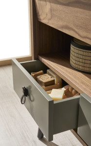 Напольный умывальник с ящиками