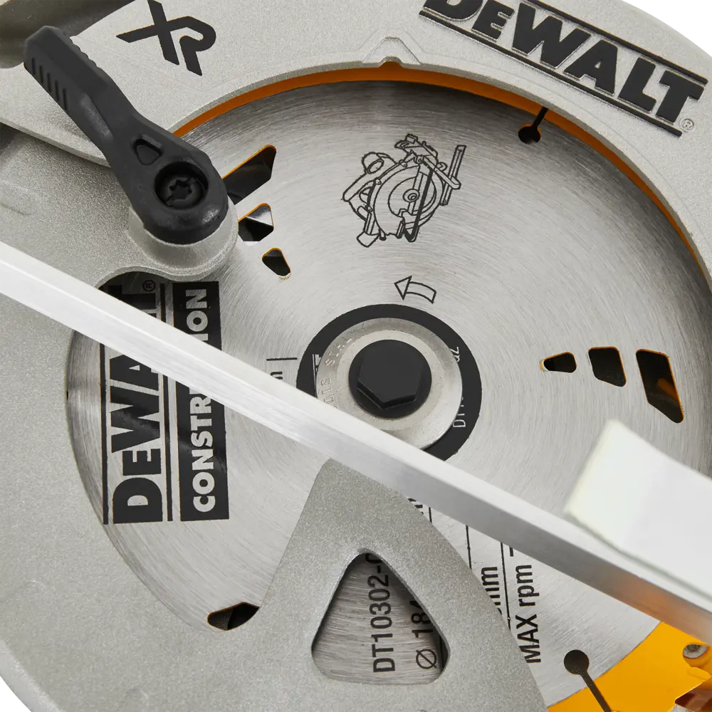 Пила циркулярная аккумуляторная Dewalt DCS570NT-XJ, 184 мм, 18 В Li-ion без АКБ и ЗУ STLM-2178102 - Вид №4