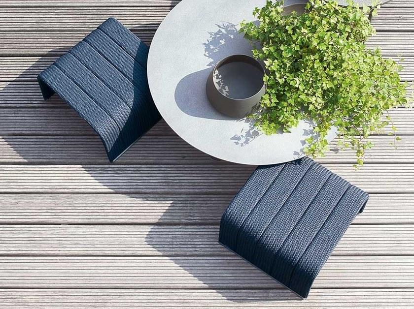 Paola Lenti Табурет / журнальный столик из ткани Frame sun-id-1488189 - Вид №2