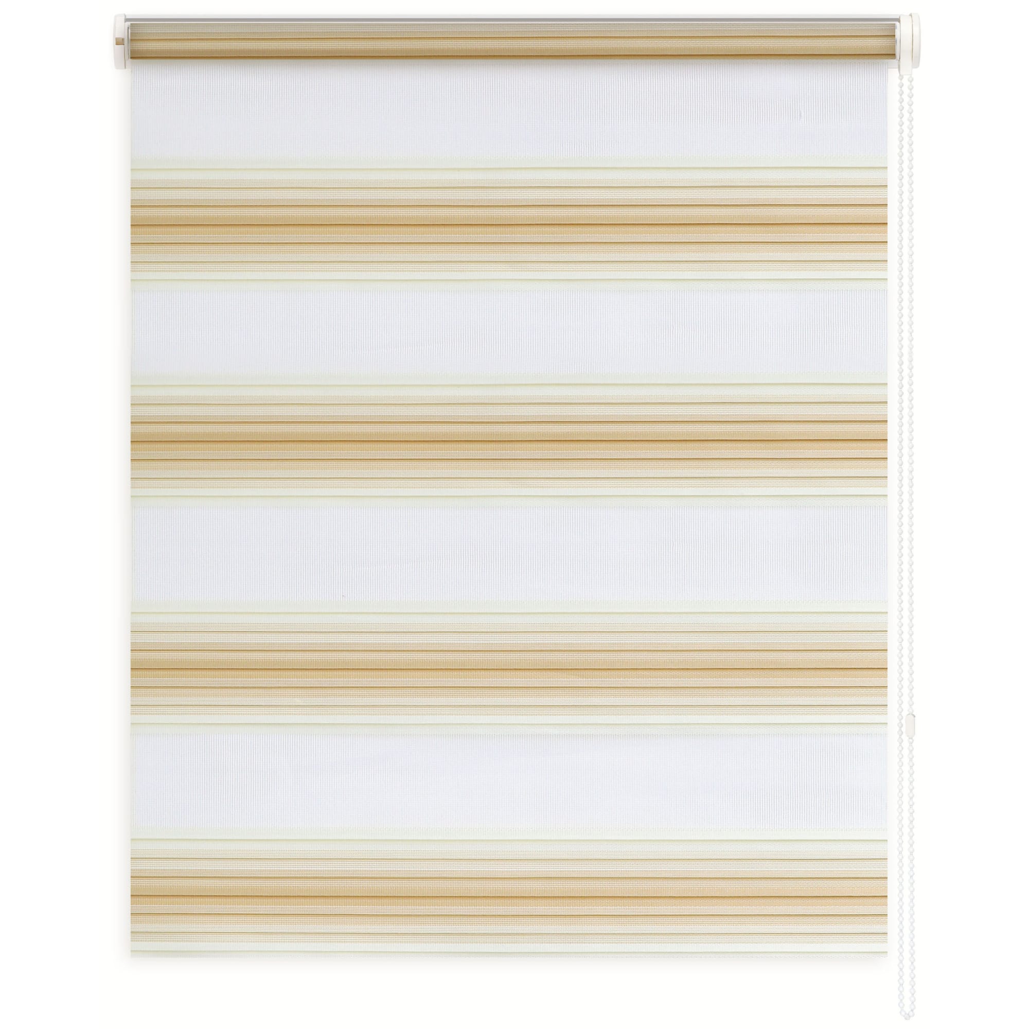 83503078 Штора рулонная день-ночь Miamoza Palermo 120x160 см бежевая Santreyd 